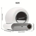 New 65L Automatic Smart Cat Litter Box Self Cleaning Fully Enclosed Large Cat Toilet Litter Tray